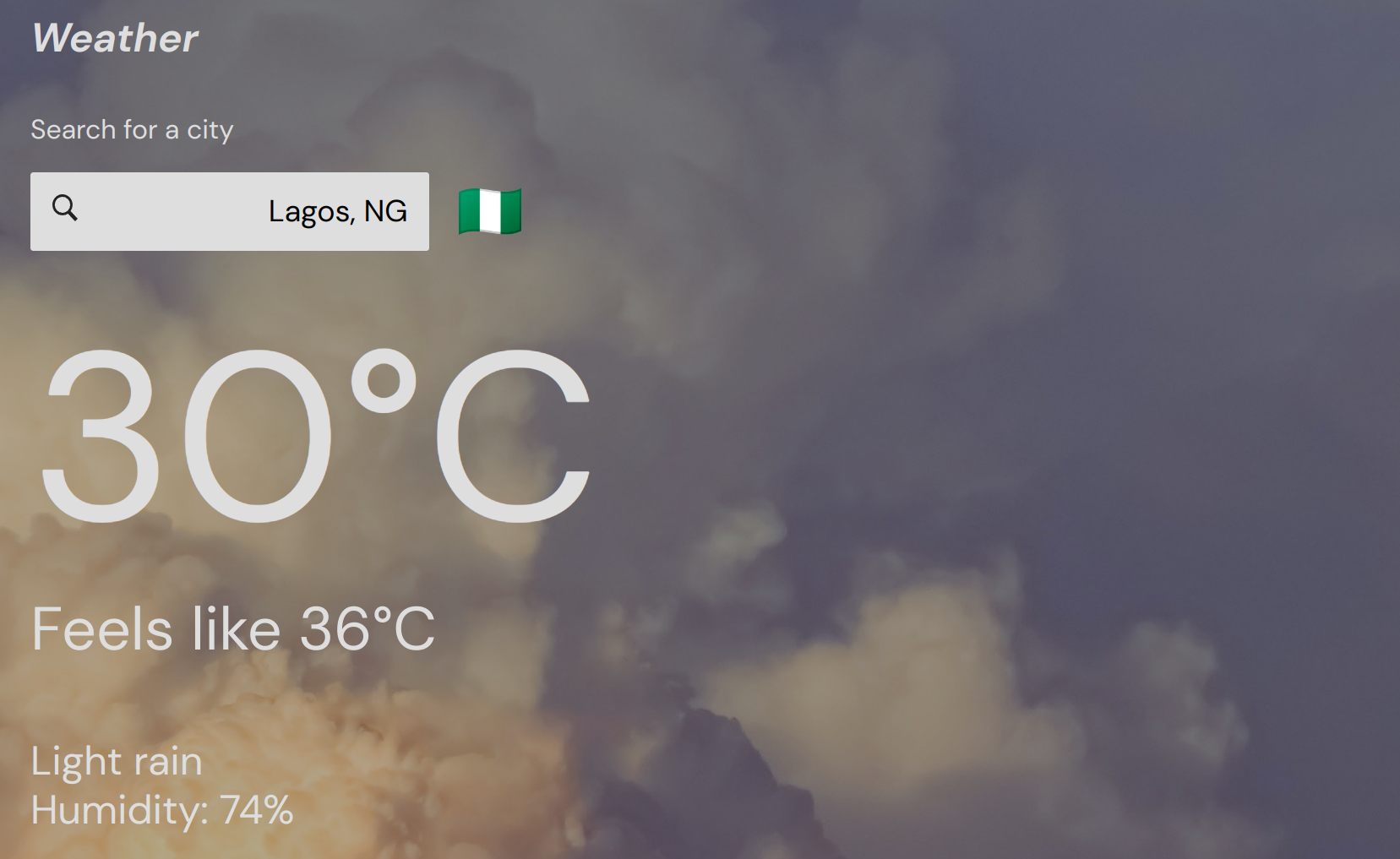 Weather App